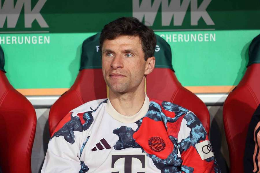 Thomas Müller și-a petrecut recent timpul ca rezervă la Munchen