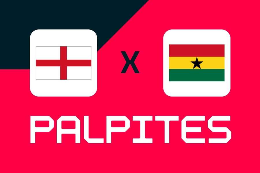 Inglaterra entra como ampla favorita contra Gana nas casas de apostas