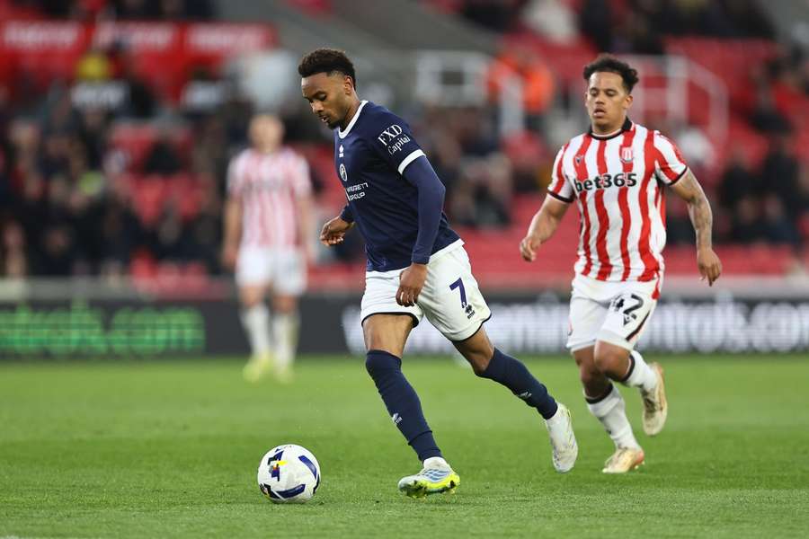 Thierno Ballo gegen Stoke City.