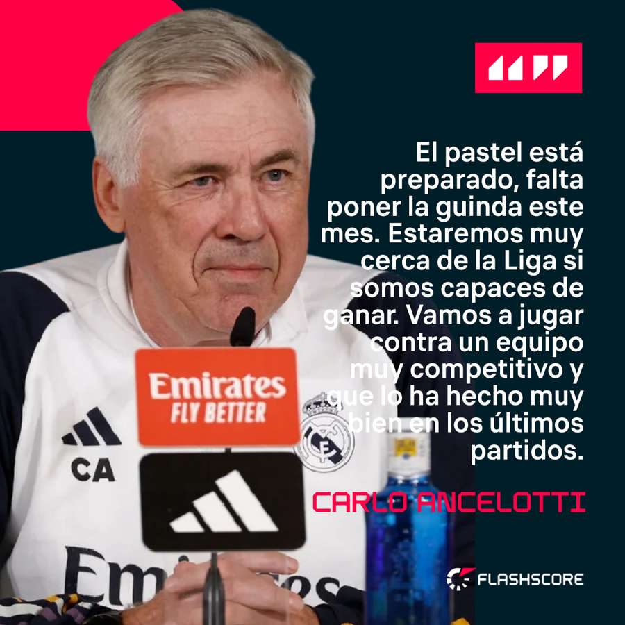 Declaraciones de Ancelotti