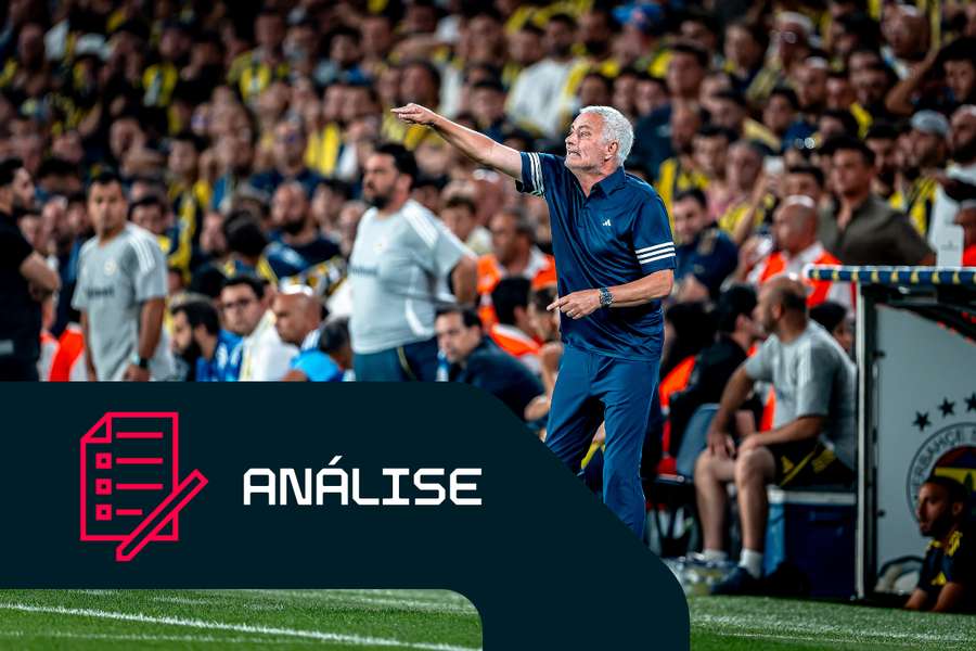 José Mourinho, treinador do Fenerbahçe