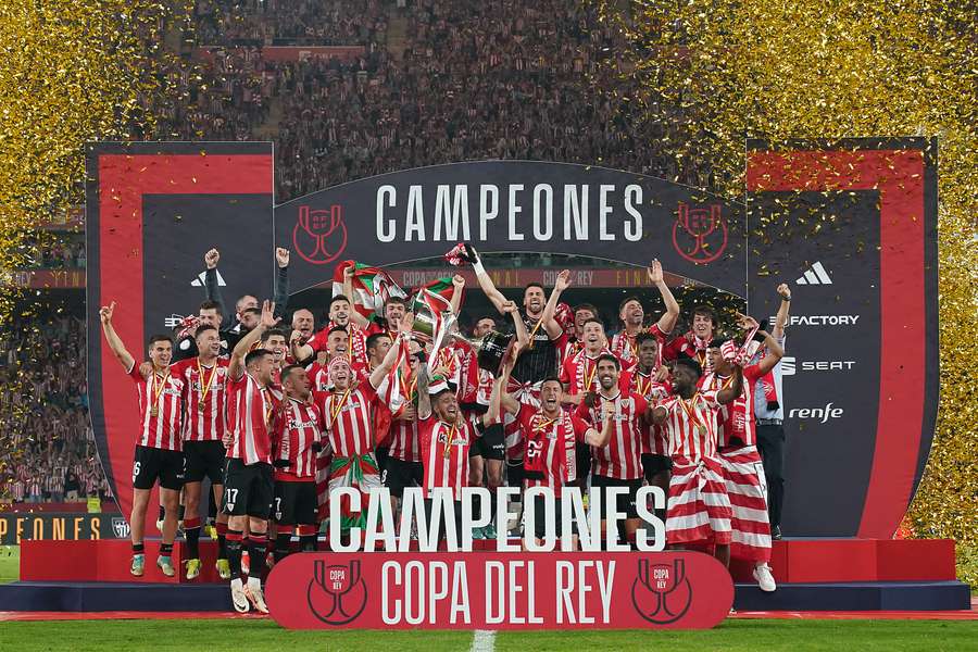 El Athletic celebrará el jueves el título de la Copa del Rey