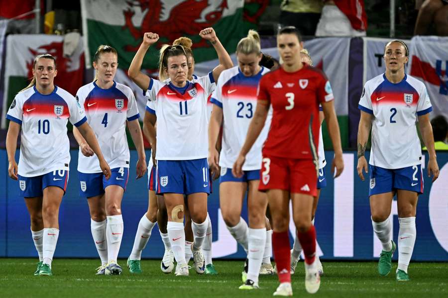 England were dominant throughout their encounter with Wales in St Gallen