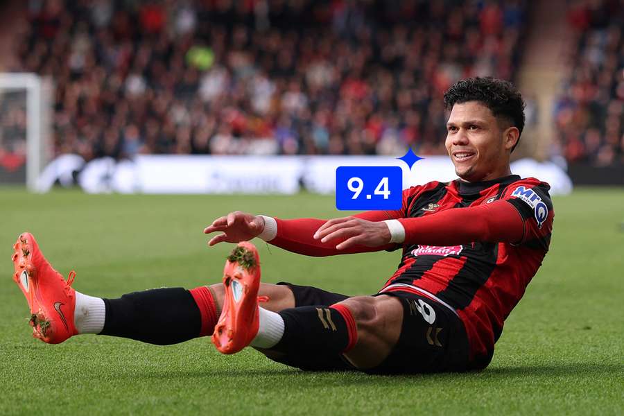 Bournemouth's Evanilson against Sunderland Bournemouth's Evanilson against Sunderland