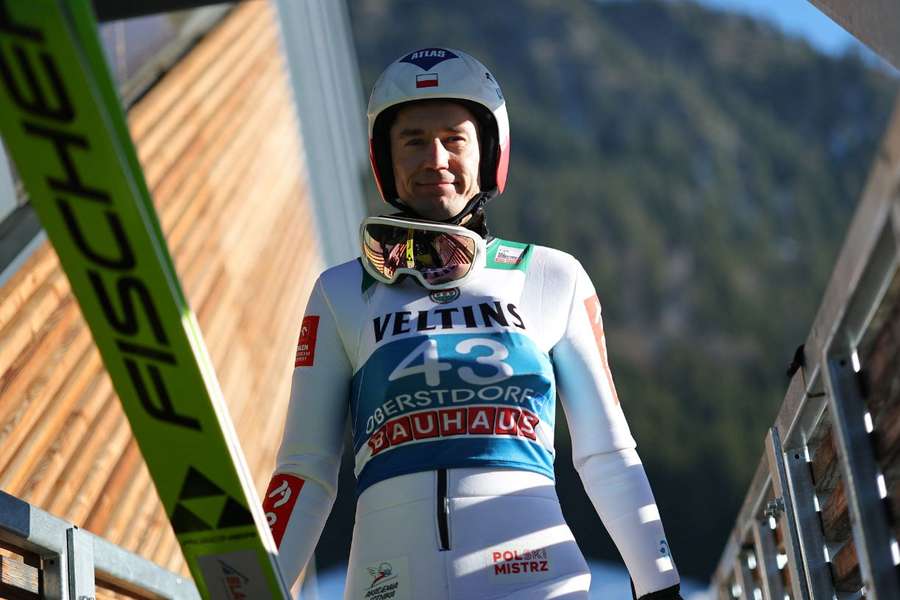 Kamil Stoch w Oberstdorfie