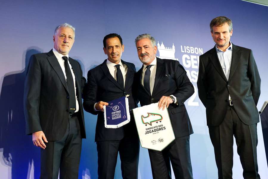 Pedro Proença com Joaquim Evangelista Pedro Proença com Joaquim Evangelista