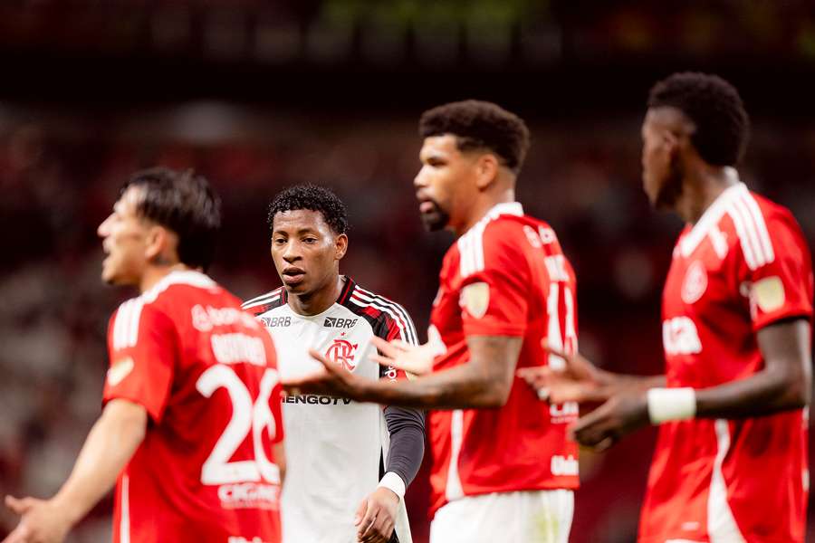 Flamengo não deu hipóteses ao Internacional na Libertadores