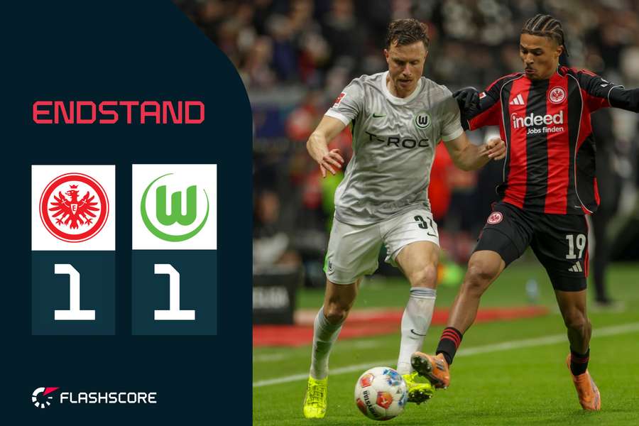 Frankfurt rettet spät einen Punkt.