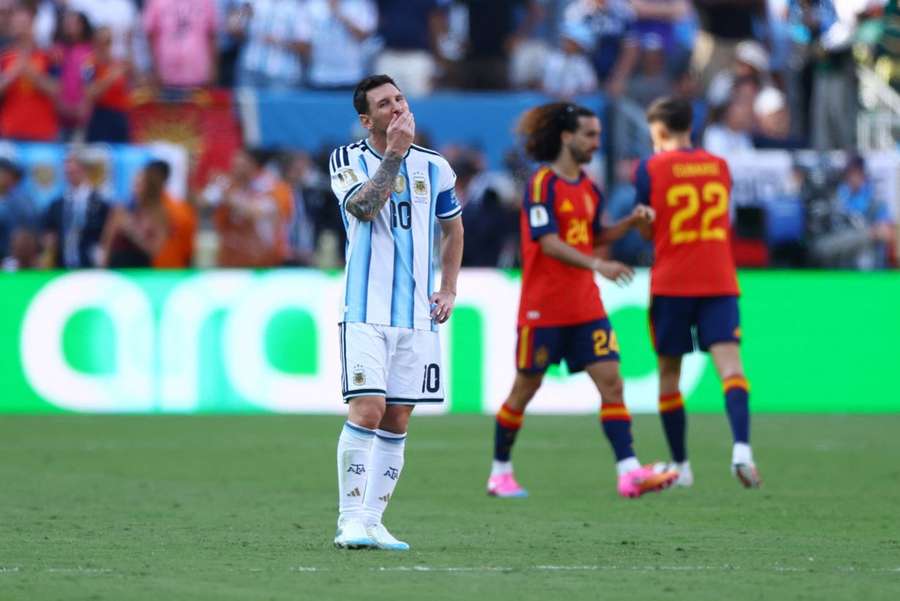 Messi hat seinen zweiten WM-Titel verpasst Messi hat seinen zweiten WM-Titel verpasst