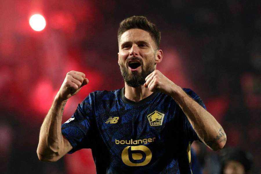 Étoile rouge-Lille "aurait pu être mon dernier match de coupe d'Europe", savoure Giroud