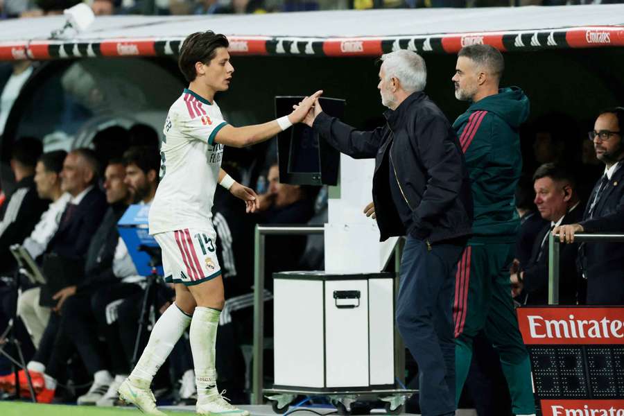Arda Güler y Mourinho Arda Güler y Mourinho
