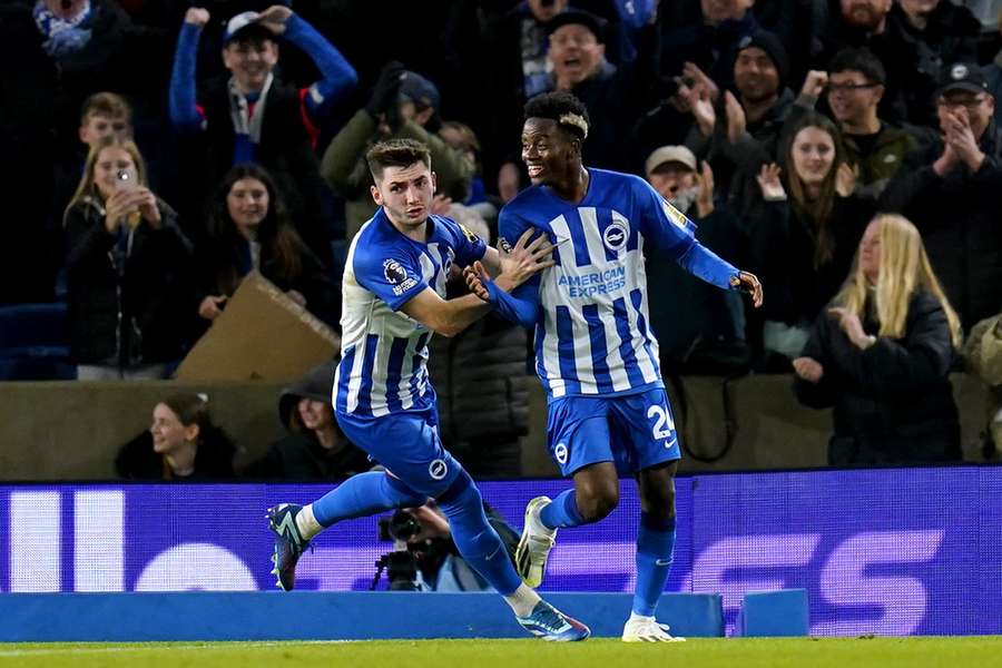 Brighton come from behind to earn draw with Burnley