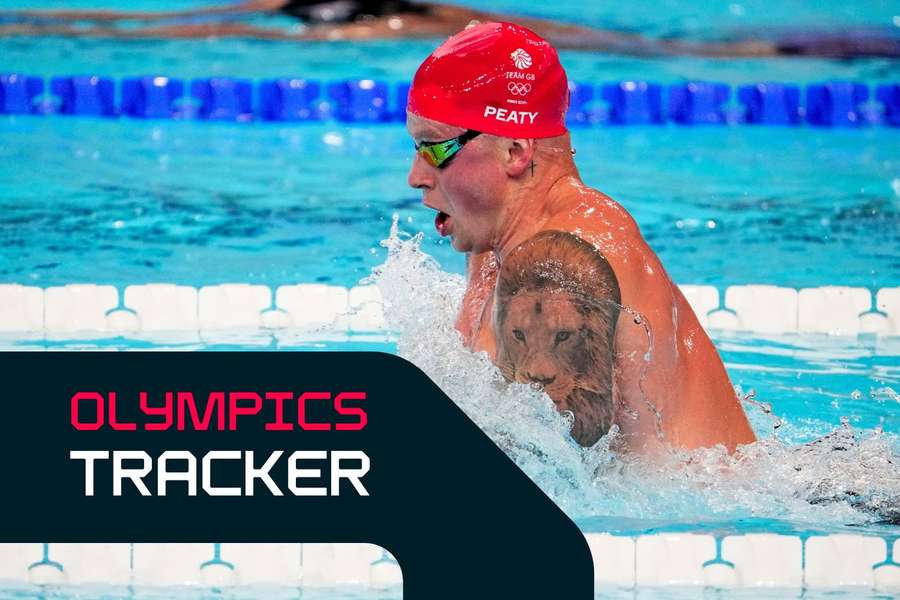 Adam Peaty goes in the 100m breaststroke final later tonight