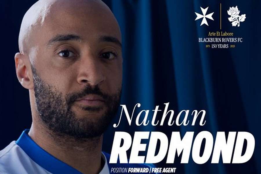 DONE DEAL: Blackburn snap up Redmond