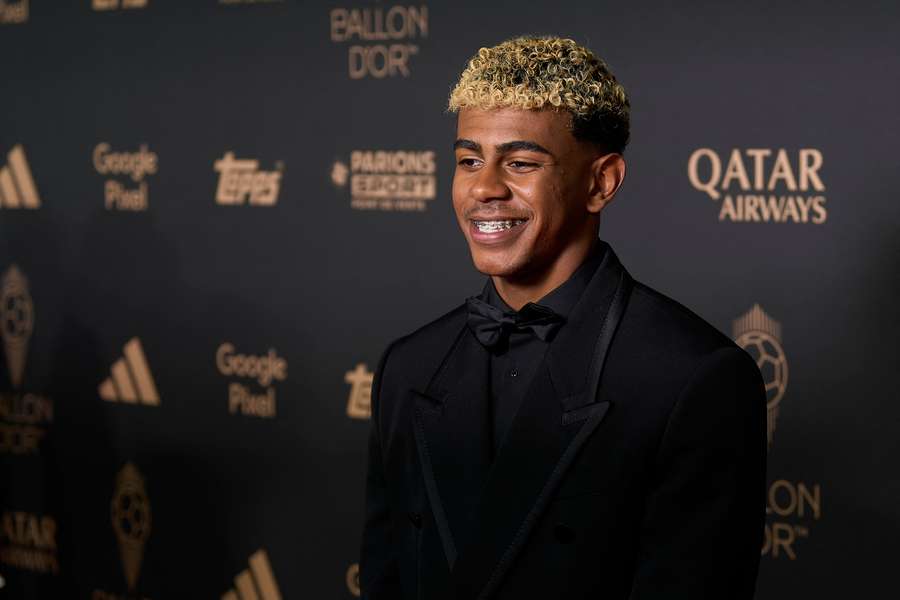 Lamine Yamal, ganador del Trofeo Kopa