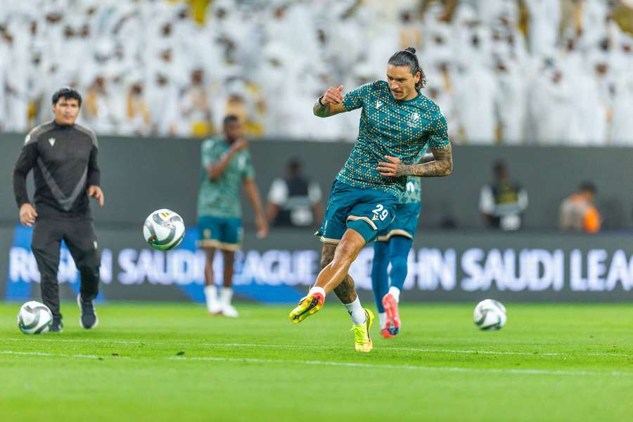 Darwin foi titular na equipa de Bruno Lage