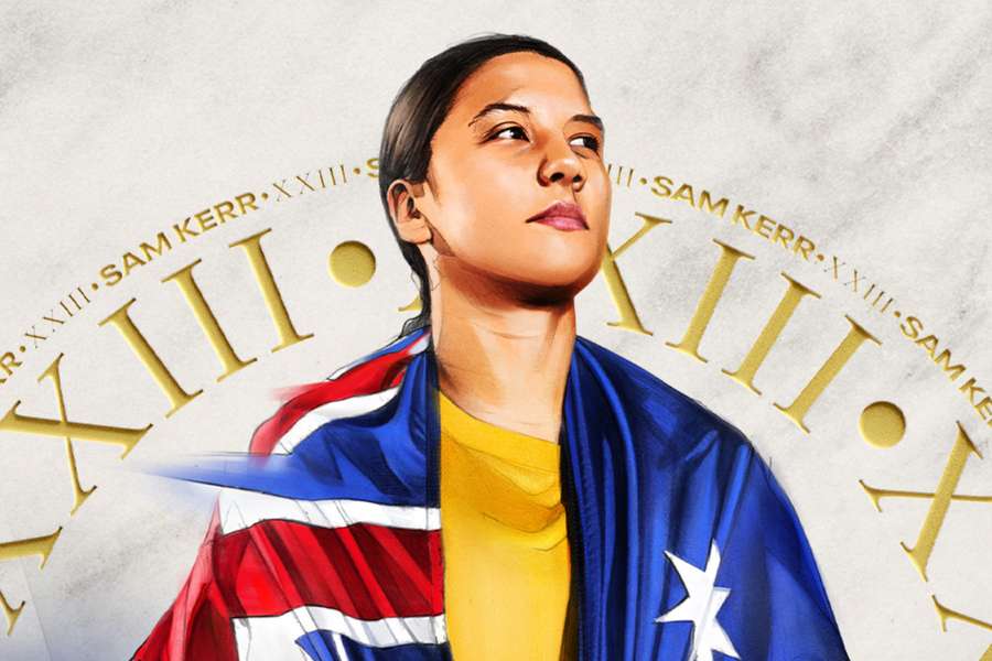 Sam Kerr, jogador da Austrália