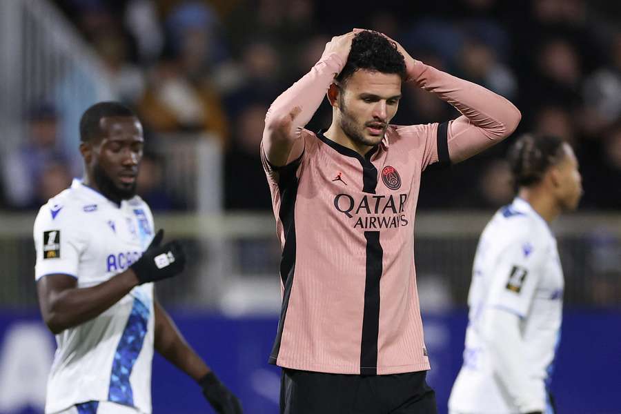 Gonçalo Ramos lamenta chance perdida em tropeço do PSG