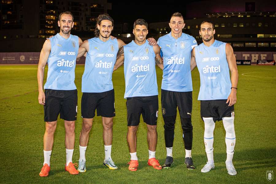 Experiência estará a favor da seleção do Uruguai no Catar