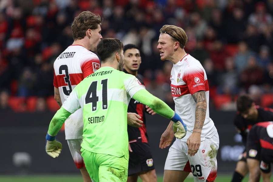 Jubel beim VfB Jubel beim VfB