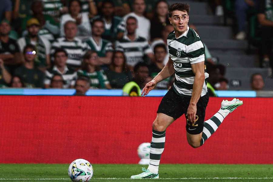 Ivan Fresneda w Sportingu Lizbona Ivan Fresneda w Sportingu Lizbona