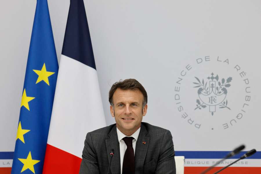 Il presidente della Repubblica francese, Emmanuel Macron