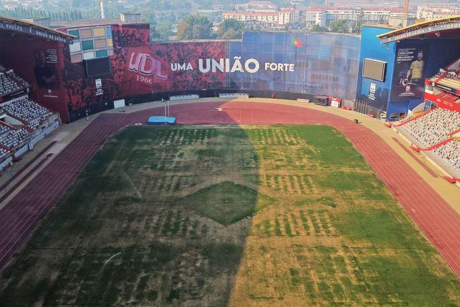 Relvado do estádio de Leiria em recuperação e com "sinais de melhoria" – Câmara