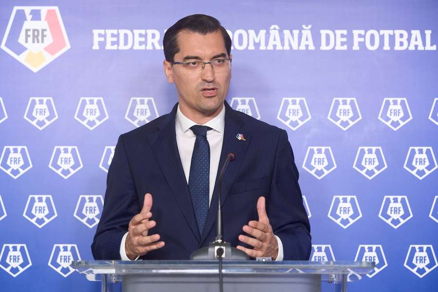 Președintele FRF, Răzvan Burleanu Președintele FRF, Răzvan Burleanu