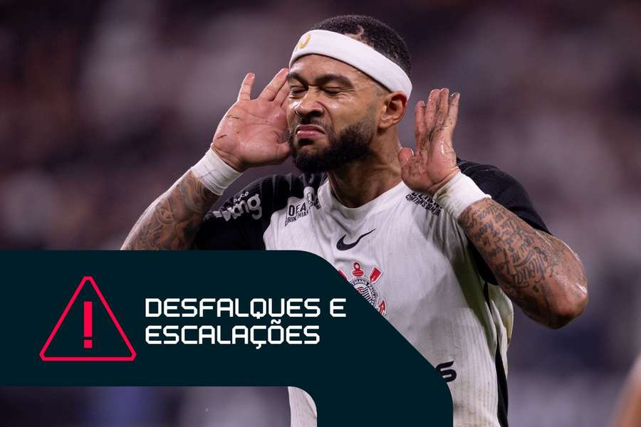 Memphisestá suspenso e desfalca o Timão