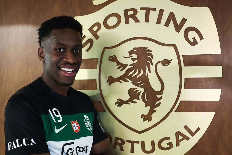 Mamadou Gassama está no Sporting desde 2022