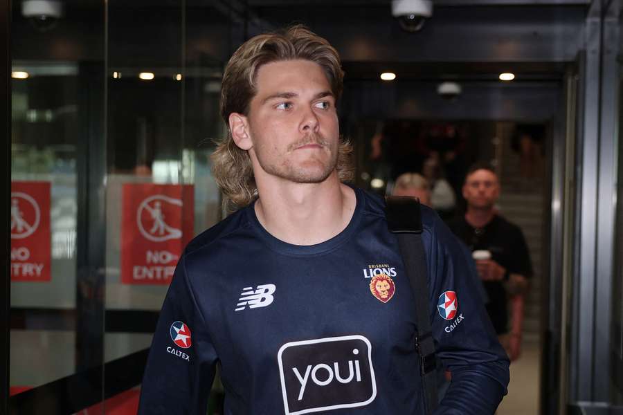 Two-time Norm Smith Medallist Will Ashcroft arrives at Melbourne Airport on Wednesday. Two-time Norm Smith Medallist Will Ashcroft arrives at Melbourne Airport on Wednesday.