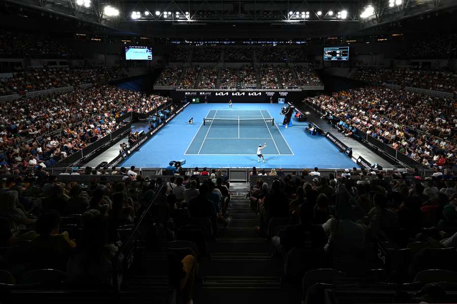 The John Cain Arena had to close its roof early in the day