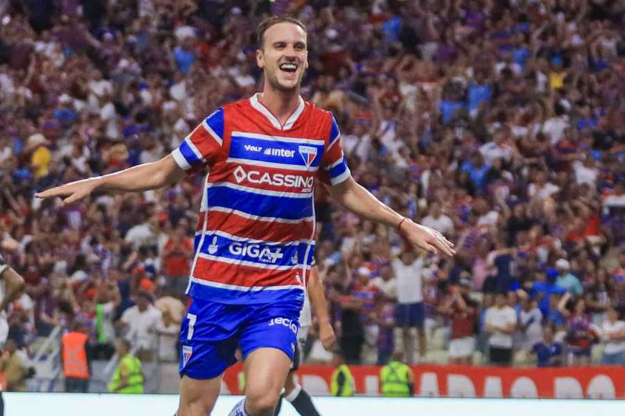 Tomás Pochettino foi o responsável pela vitória do Fortaleza no Brasileirão Tomás Pochettino foi o responsável pela vitória do Fortaleza no Brasileirão