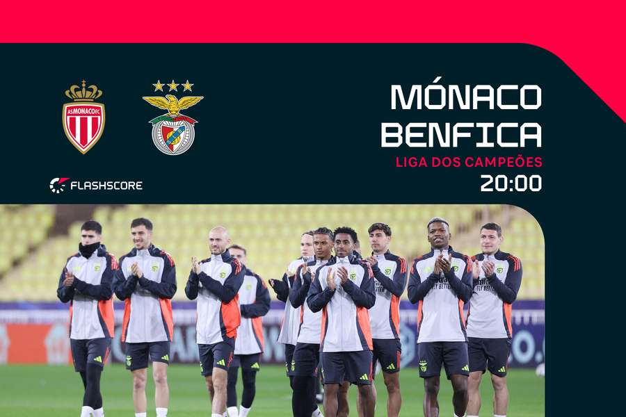 Mónaco reecebe Benfica