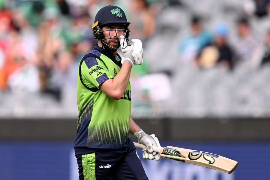 Balbirnie leaves the field after an impressive batting display