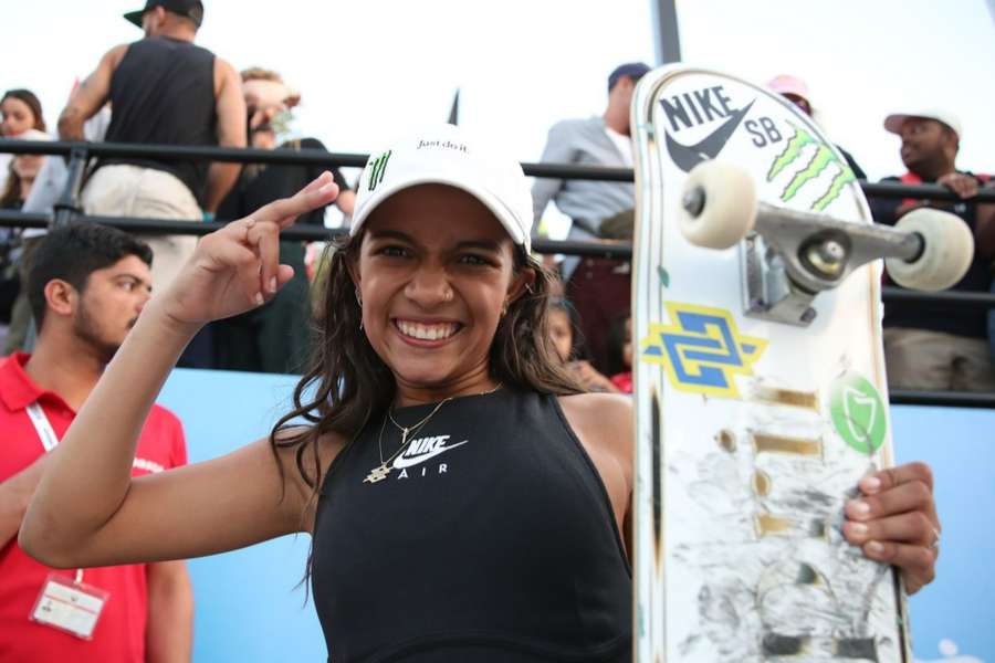 Rayssa unificou principais títulos do skate street mundial
