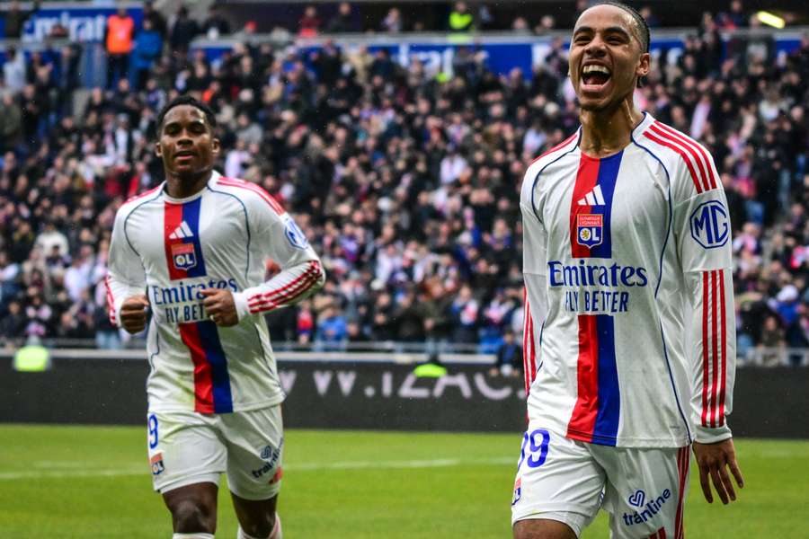 L'esultanza di Nartey