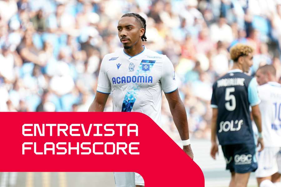Theo Bair, jogador do Auxerre