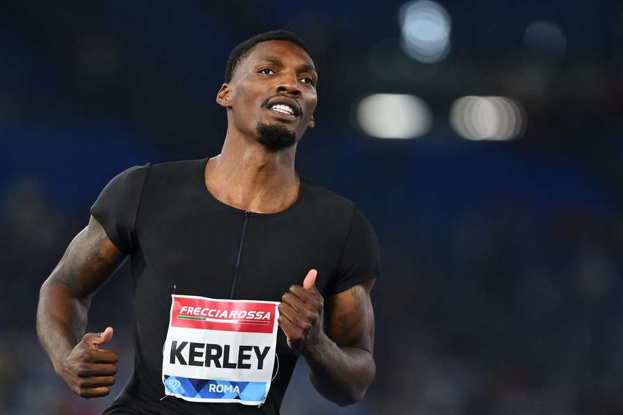 Fred Kerley à Rome en juin 2025.