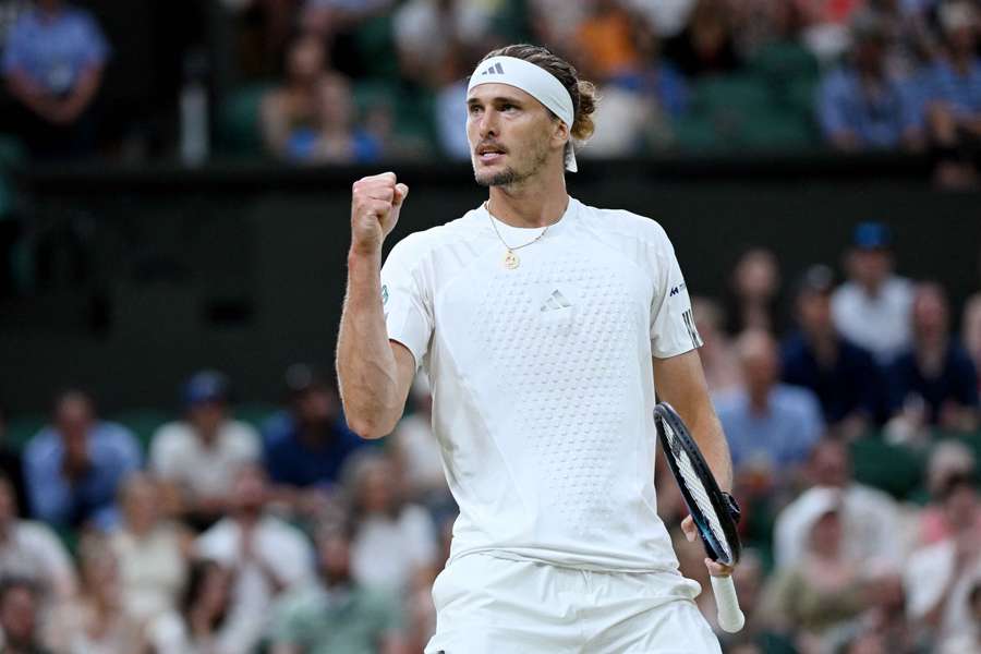 Zverev steht unmittelbar vor dem erstmaligen Einzug in das Wimbledon-Viertelfinale Zverev steht unmittelbar vor dem erstmaligen Einzug in das Wimbledon-Viertelfinale