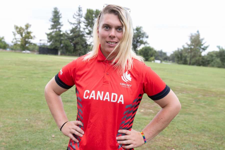 Canada's Danielle McGahey nam in september deel aan hun ICC Women's T20 World Cup Americas Region Qualifier tegen de VS