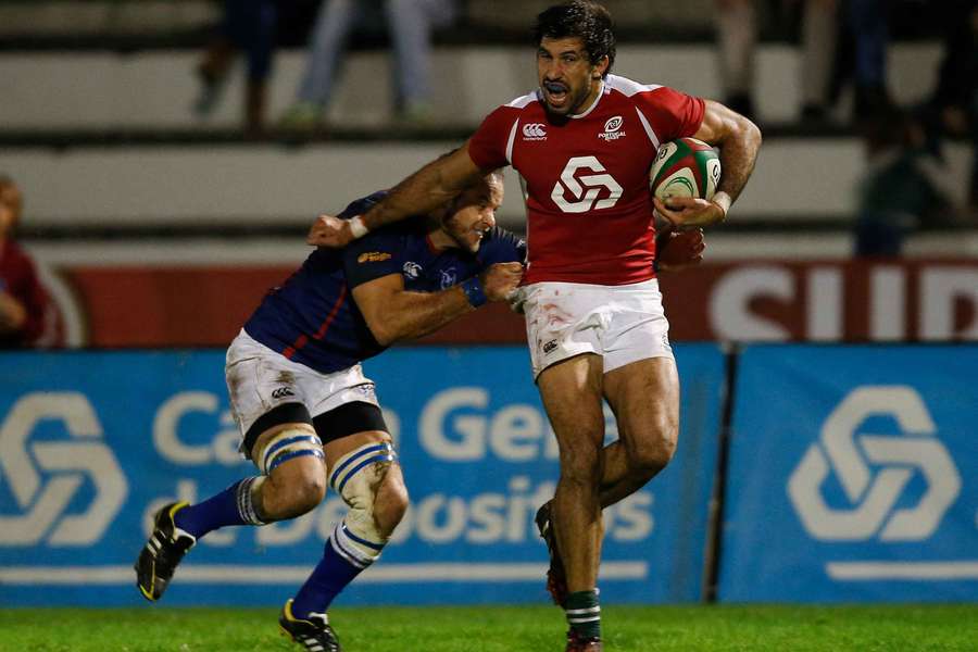 Francisco Pinto Magalhães em 2014 contra a Namíbia