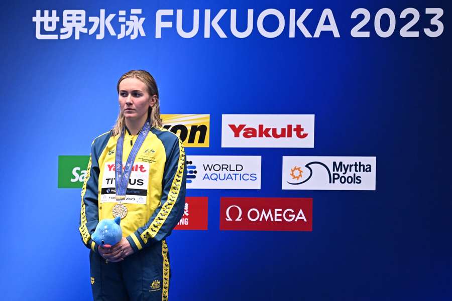 Ariarne Titmus sagrou-se campeã mundial em Fukuoka, Japão