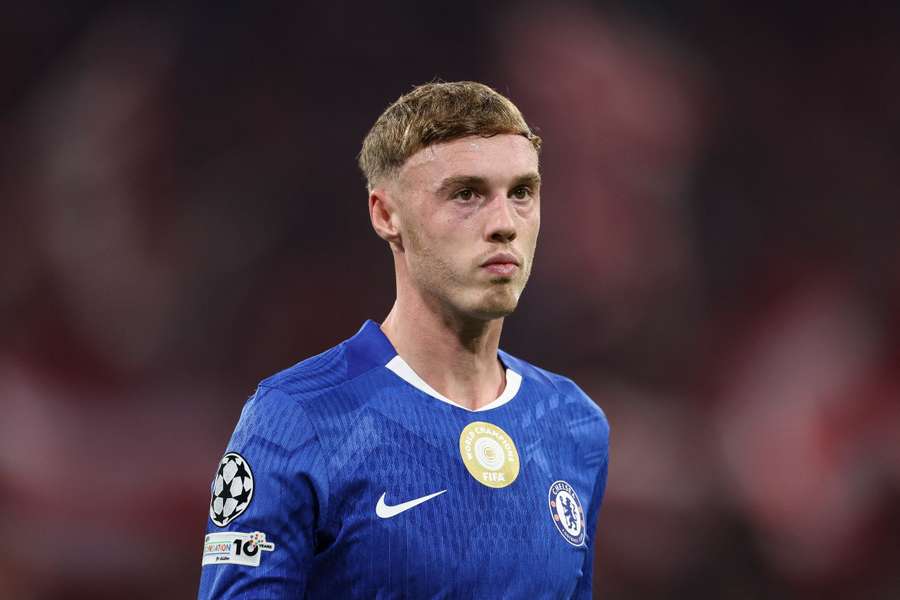 Cole Palmer, do Chelsea, está a lutar contra uma lesão na virilha