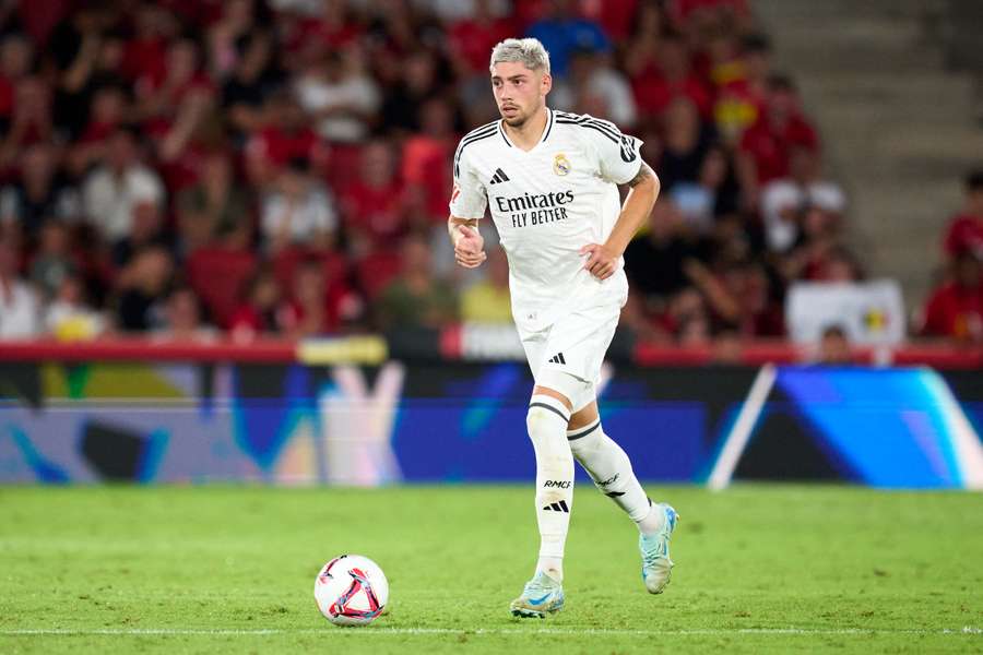 Fede Valverde, con el Real Madrid