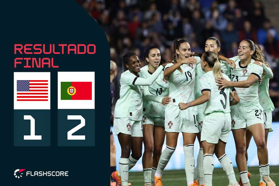 Portugal vence nos Estados Unidos