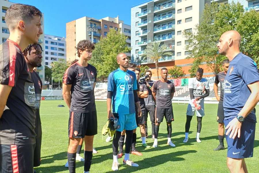 Paulo Lopes é o treinador da equipa do Sindicato