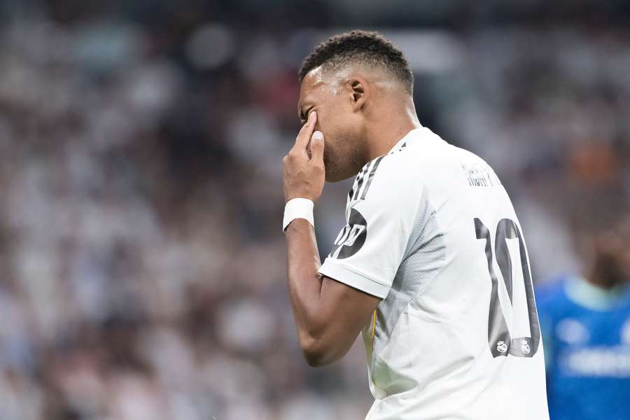 Real Madrid star Kylian Mbappe