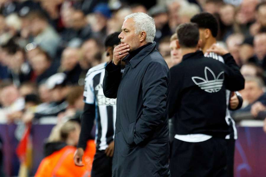 José Mourinho, treinador do Benfica