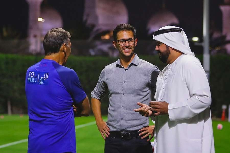 Ex-assitente técnico de Mano Menezes, Marcelinho é hoje diretor desportivo do clube saudita